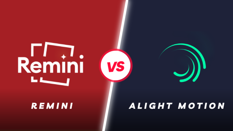 Remini VS Alight Motion – Detailed Comparison